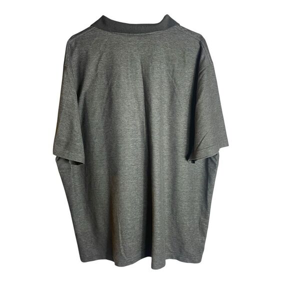 Carhartt Loose Fit Polo Shirt 2XL Heather Gray Pocket TK6685-M Workwear Durable - Picture 3 of 5